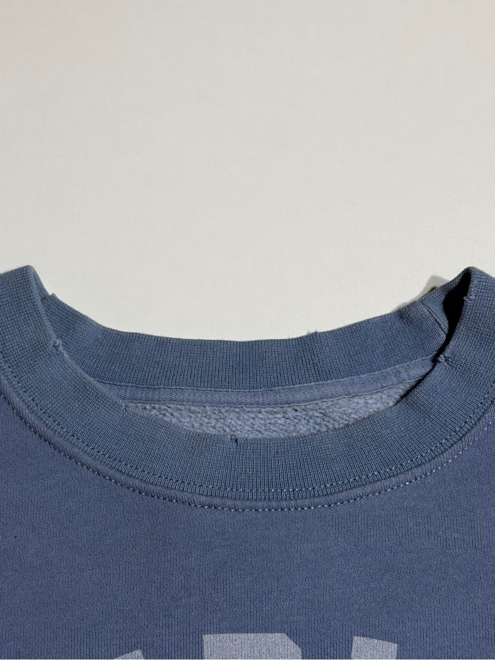 American Eagle Women’s Blue Graphic Crewneck Sweatshirt XL Relaxed Fit - Picture 4 of 6